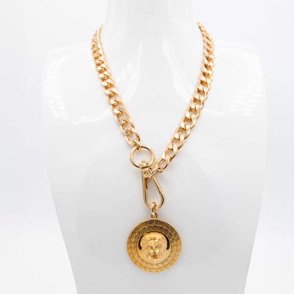 Jessica Lion Necklace Gold