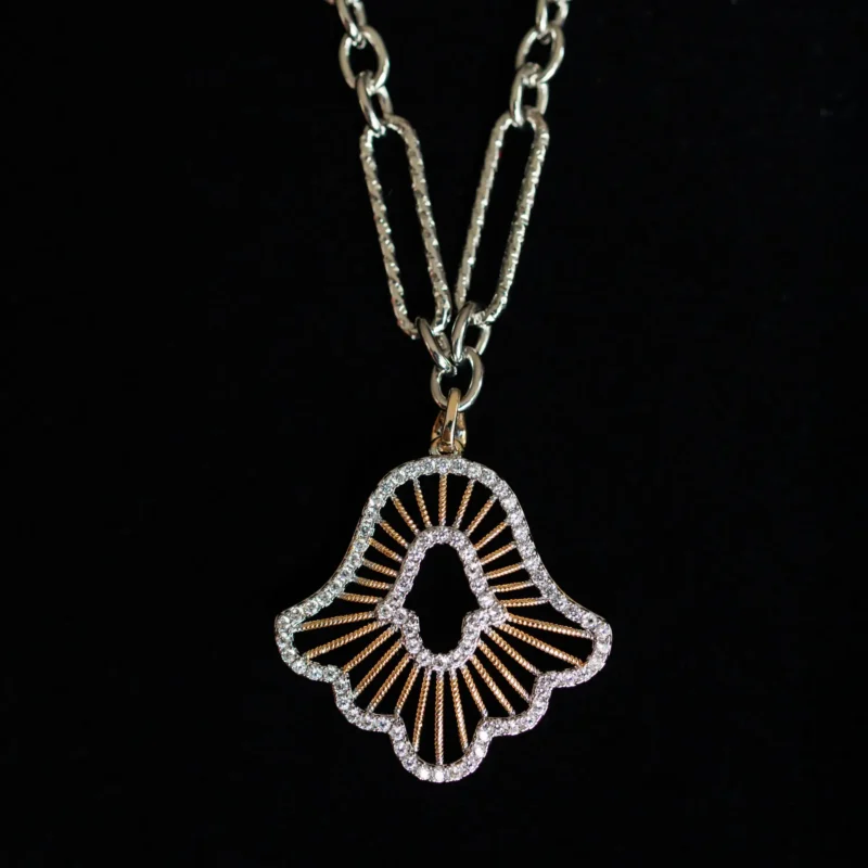 Liri Necklace Silver & Gold