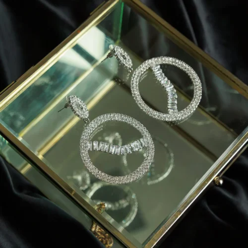 Ronit Earrings Silver