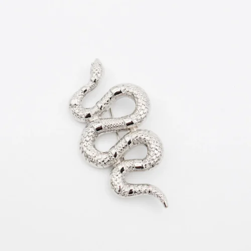 Slither Brooch Silver