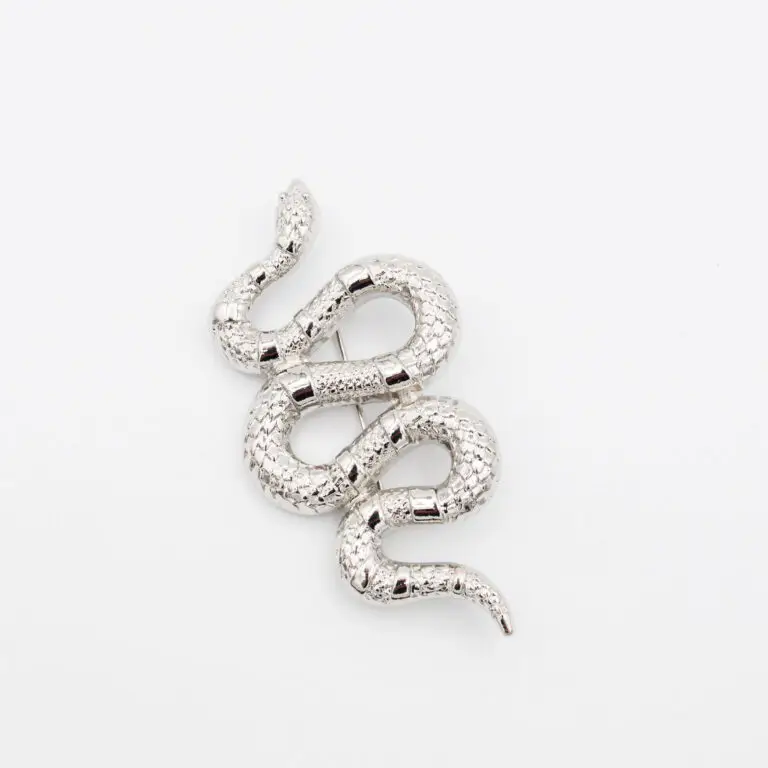 Slither Brooch Silver