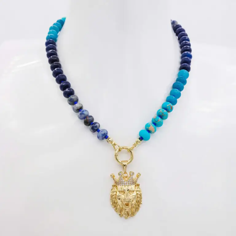 Zion Necklace Blue