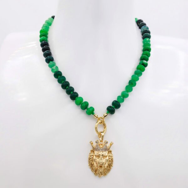 Zion Necklace Green
