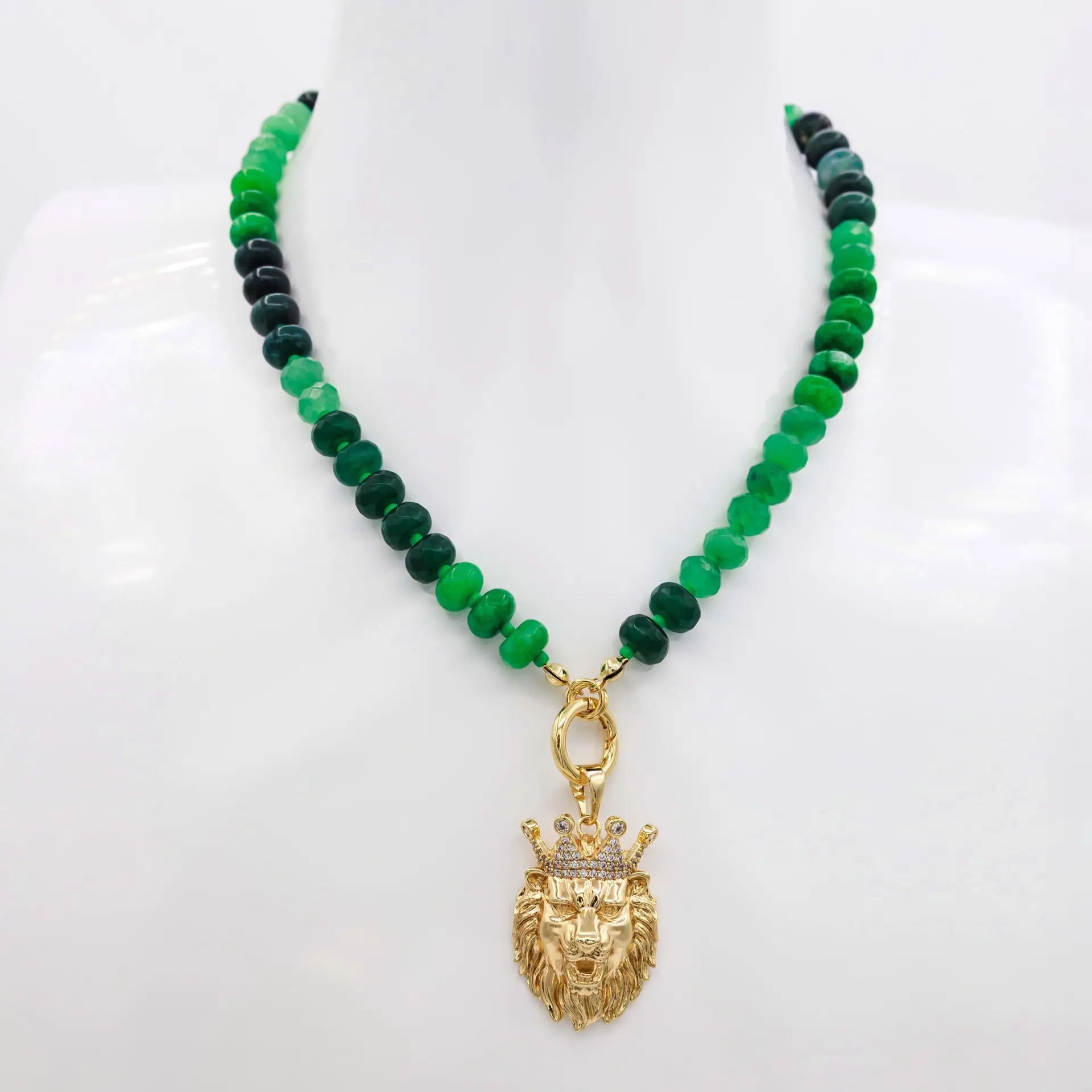 Zion Necklace Green