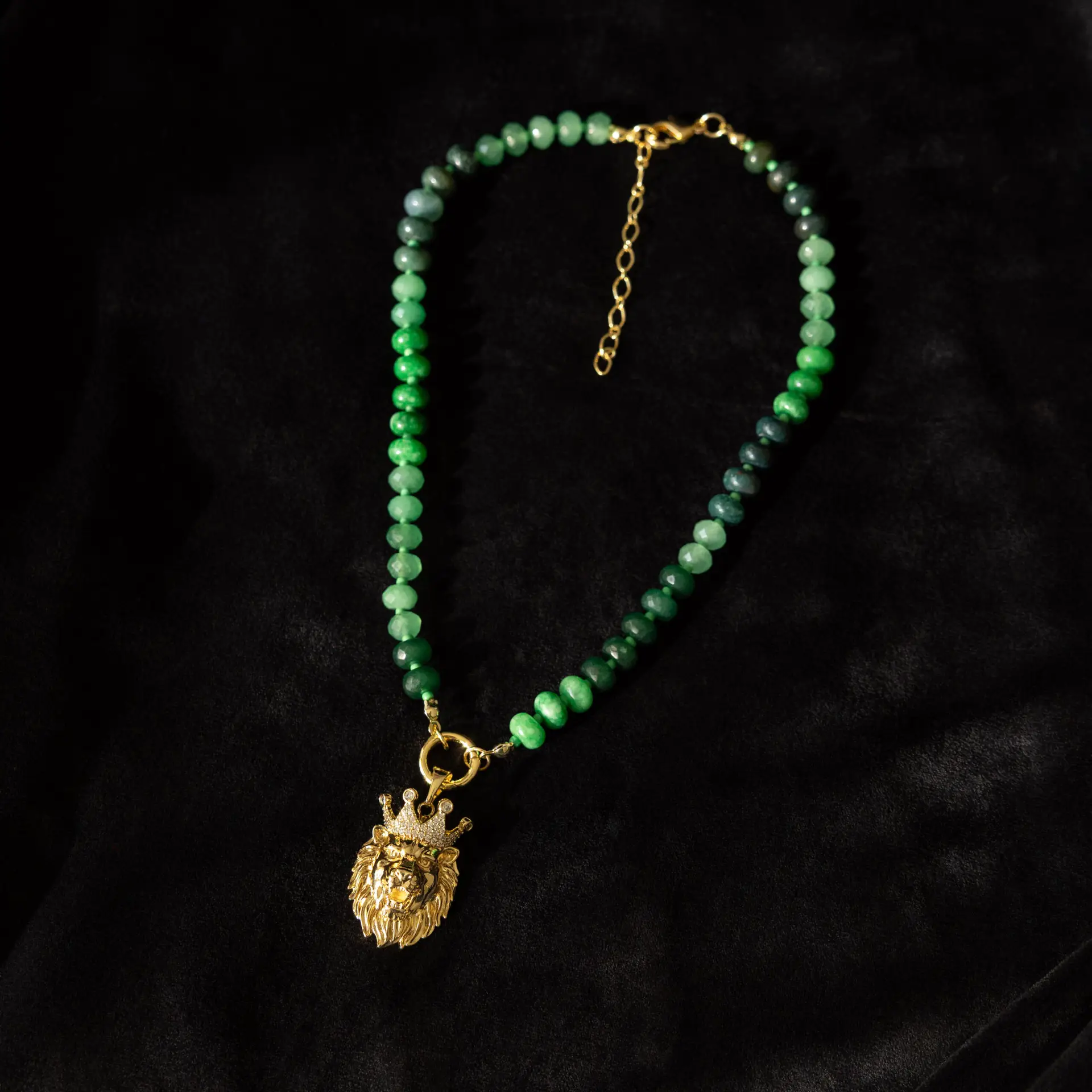 Zion Necklace Green