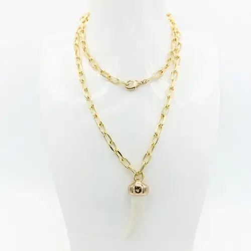 Karen Necklace White