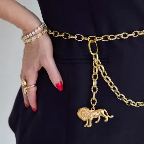 Leo Belt And Necklace